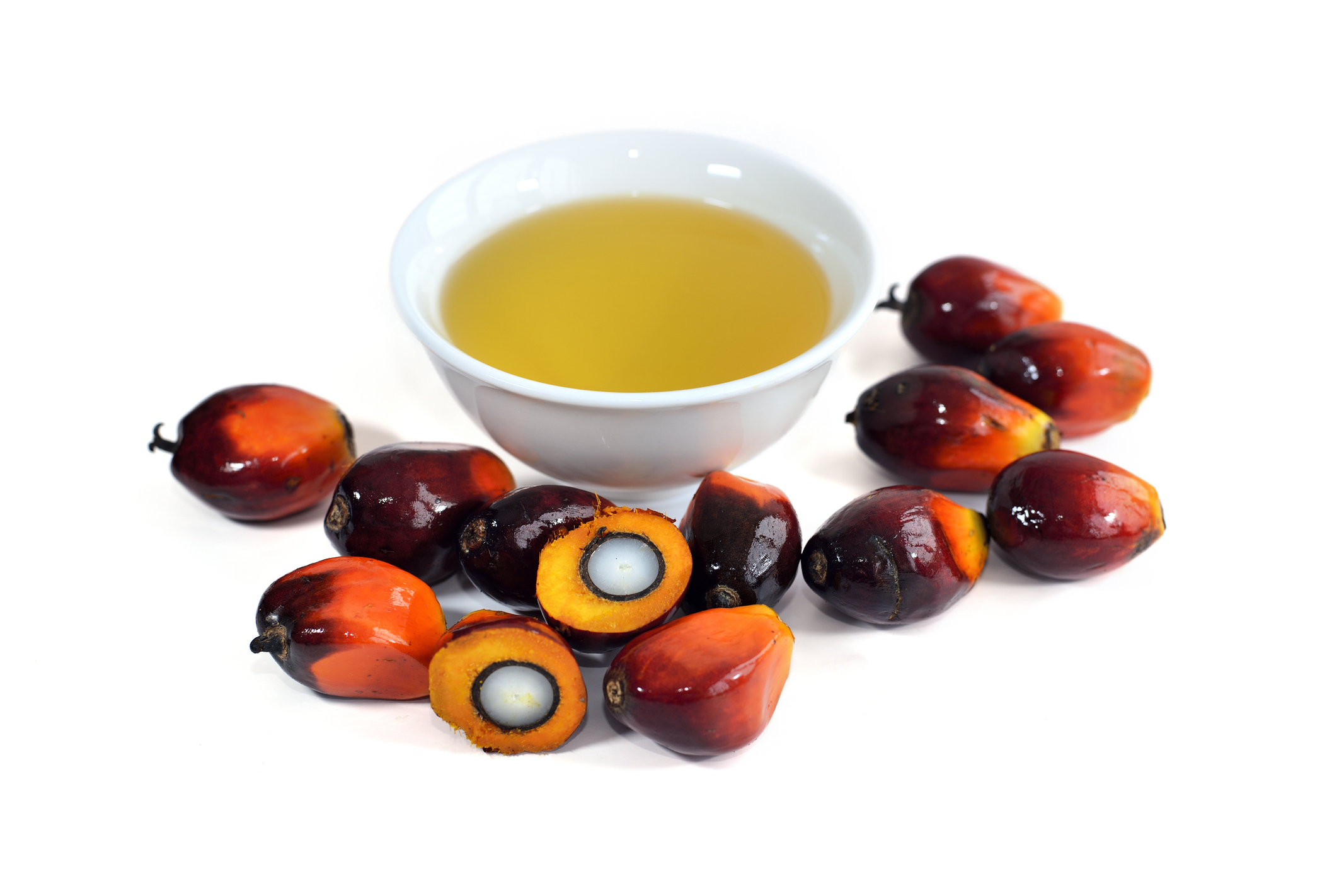 Palm oil, a well-balanced healthy edible oil is now an important energy source for mankind. It comes from the fruit itself (reddish orange). Today it is widely acknowledged as a versatile and nutritious vegetable oil, trans fat free with a rich content of vitamins and antioxidants.